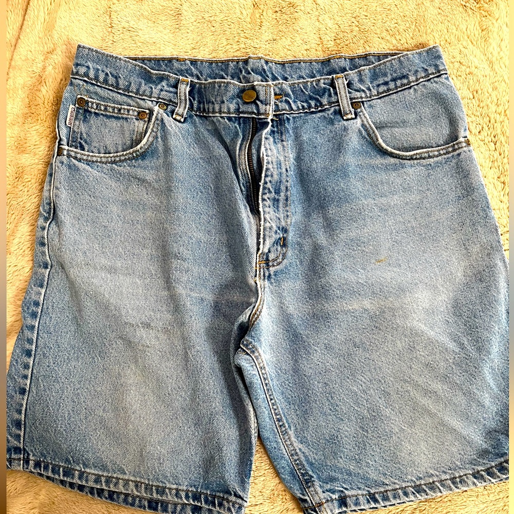 Size 38 Carhartt Denim Jean shorts.
